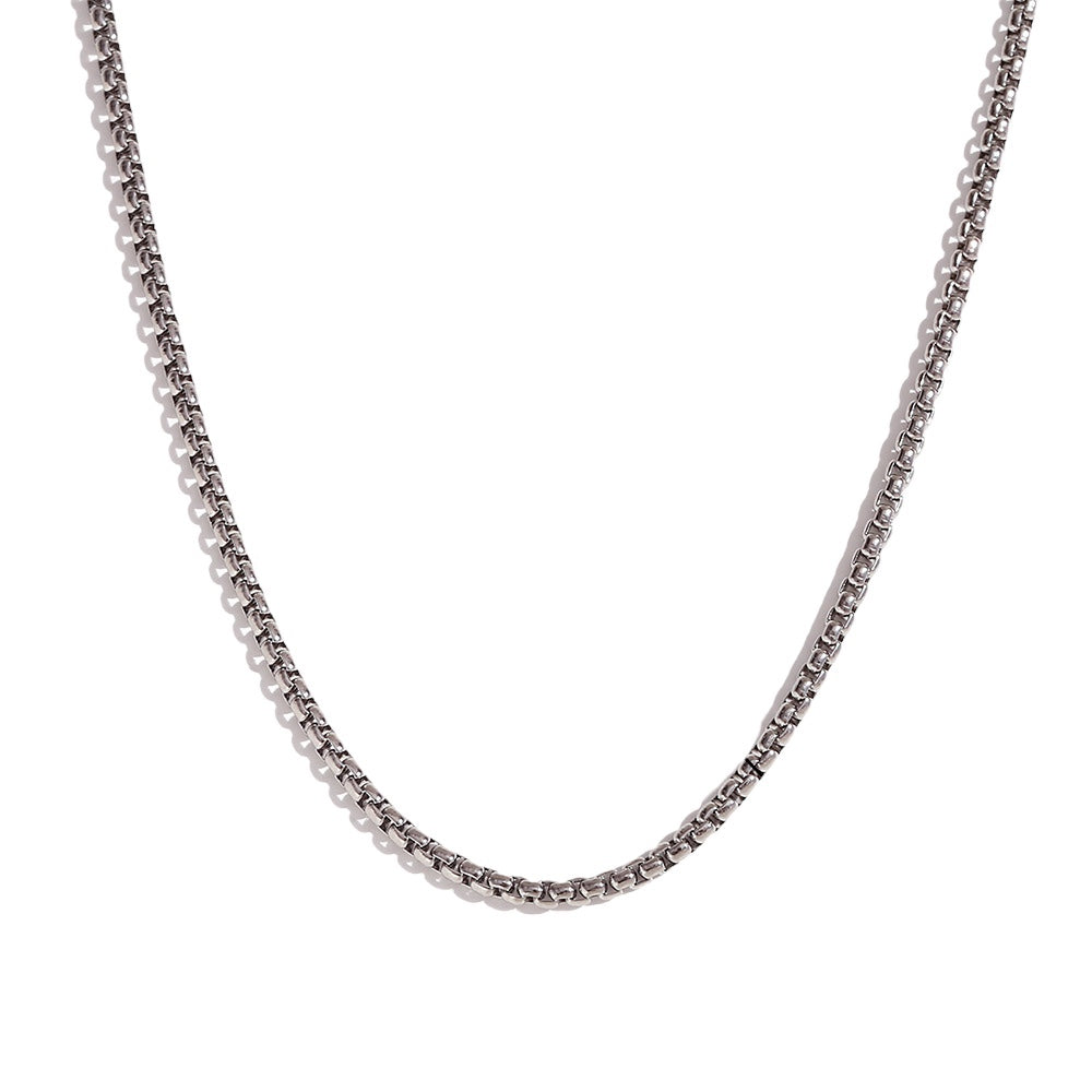 Chain necklace - silver