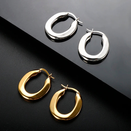 Oval hoops