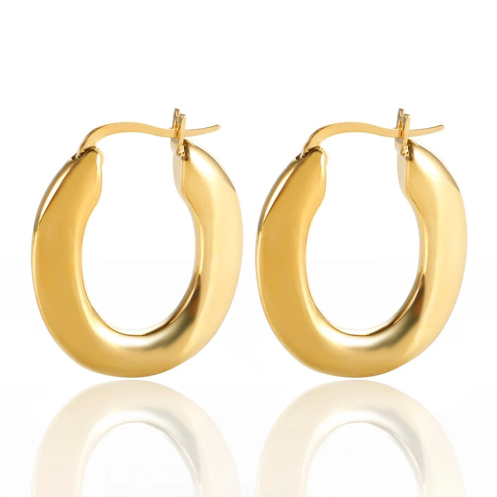 Oval hoops