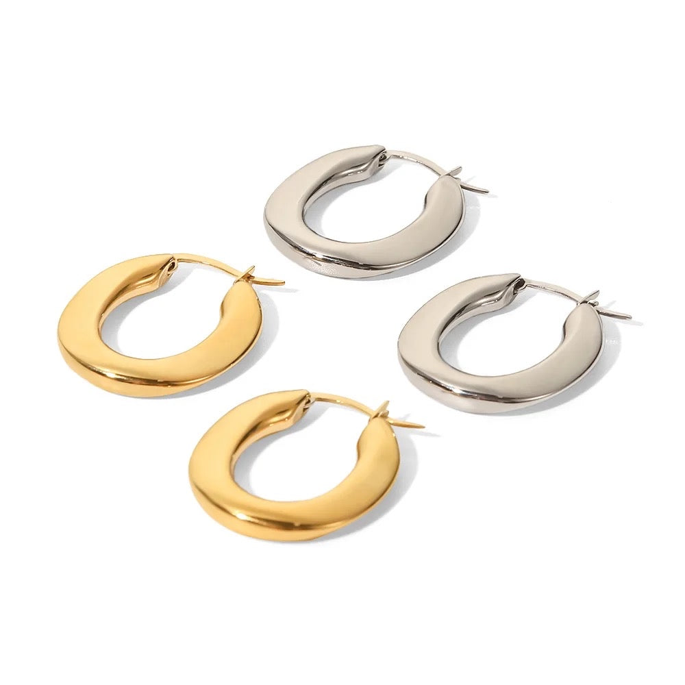 Oval hoops