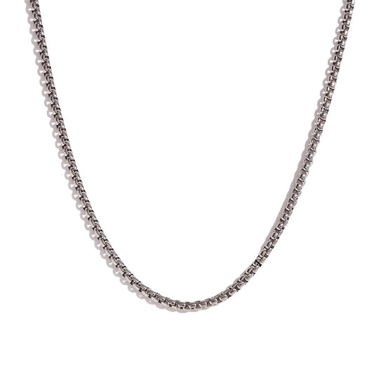 Chain necklace - silver