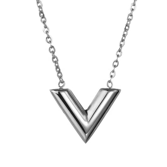 Arrow necklace - silver
